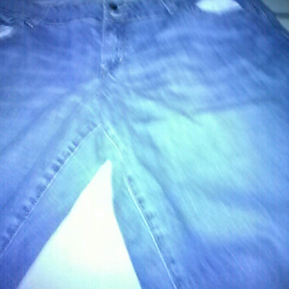 Men's blue jean shorts